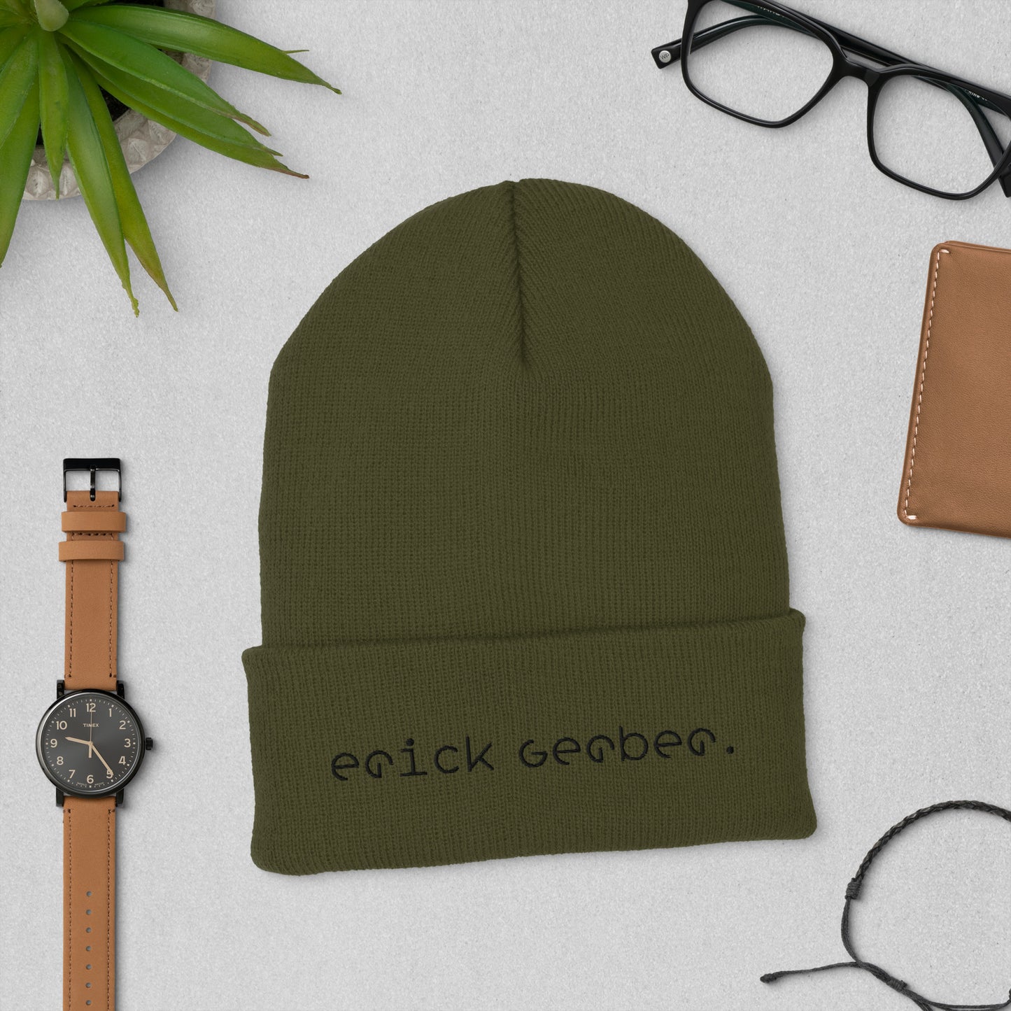 Erick Gerber Cuffed Beanie